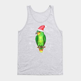 Christmas amazon parrot Tank Top